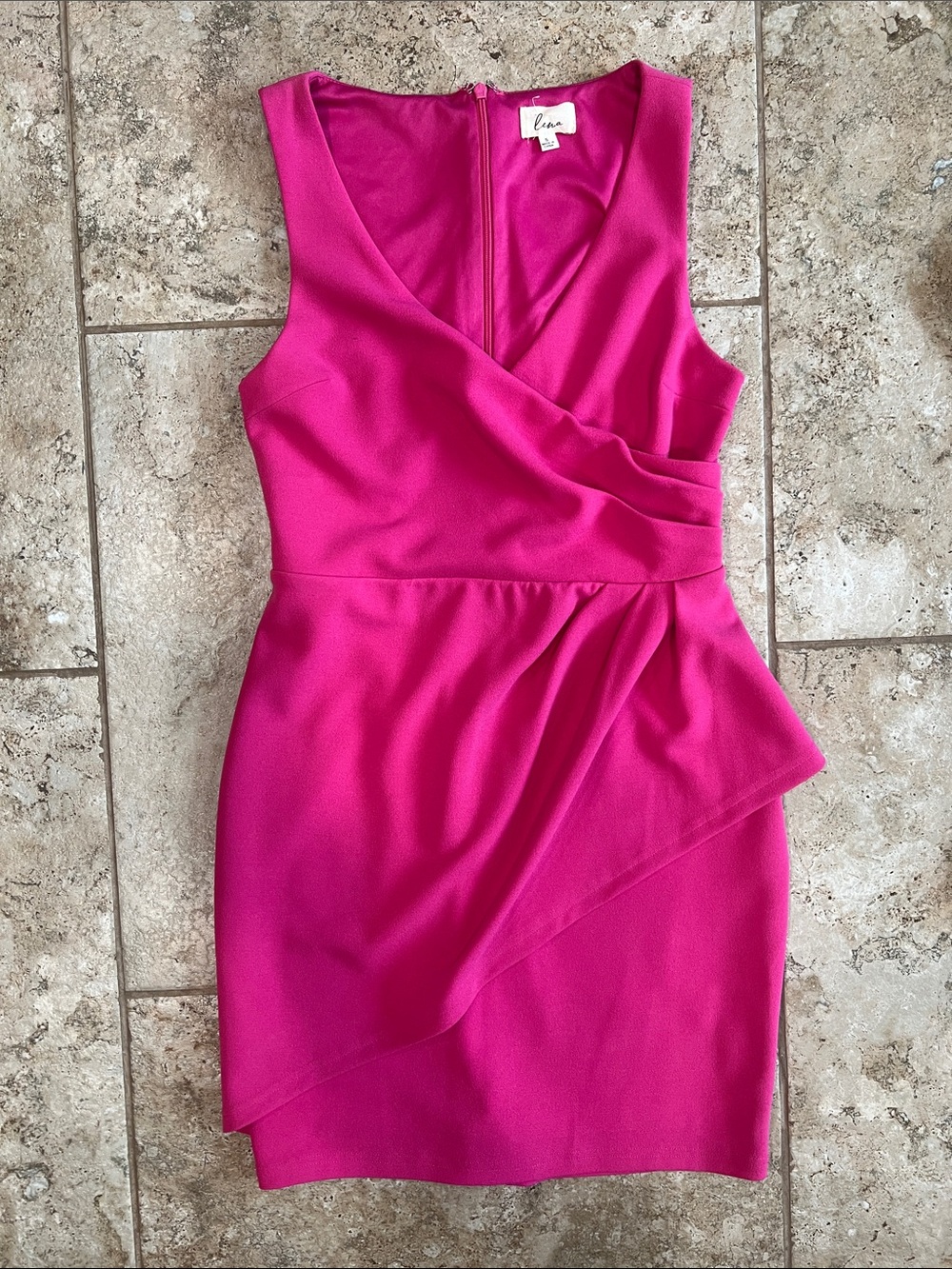 Pink Ruffle Dress